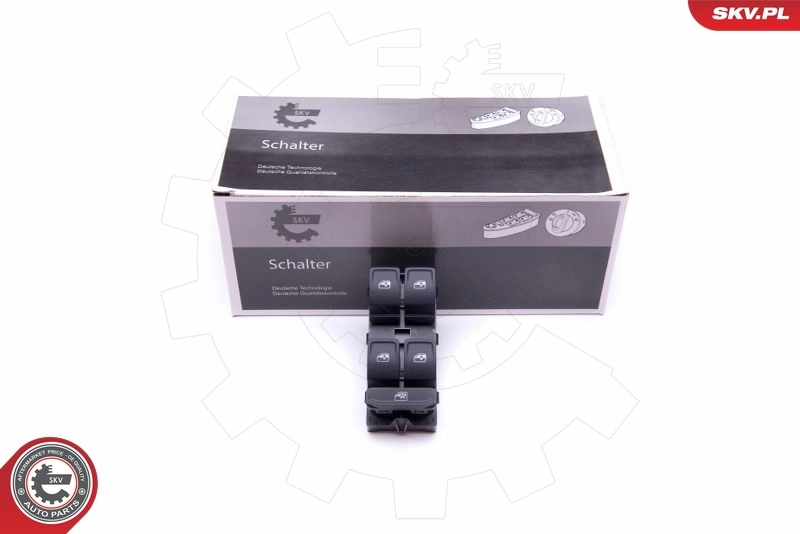 Switch, window regulator